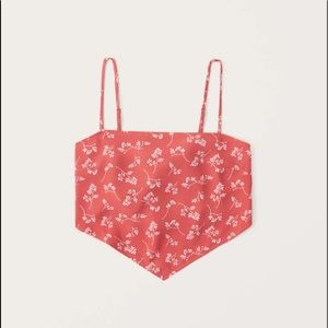 NWT Abercrombie & Fitch Scarf Top